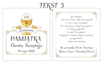 PAMIĄTKA CHRZTU ŚWIĘTEGO PUDEŁKO DREWNIANE NA PIENIĄDZE PREZENT CHRZEST