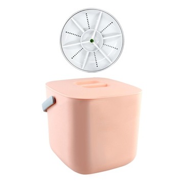 Zmywarka USB z pralką wiaderkową Mini zmywarka do naczyń w kolorze białym
