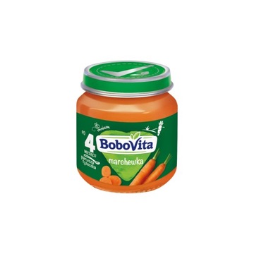 BoboVita Marchewka po 4m 125g