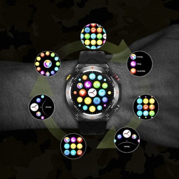 SMARTWATCH WENOM GPS Меню PL Спортивные часы Водонепроницаемый Шагомер ИЗМЕРИТЕЛЬ ЧСС