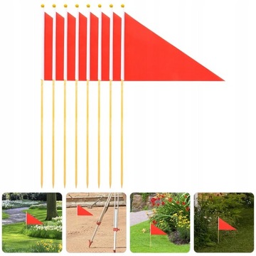 Маркировочные флажки Маленькие флажки Мини-велосипеды Красочные