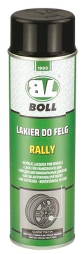 BOLL lakier do felg samochodowych CZARNY POŁYSK spray