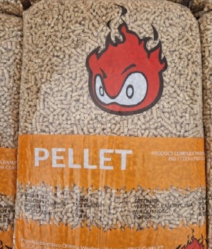 Pellet 6 mm Opał drzewny Pelet czysta sosna worek 15 kg