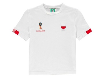 T-SHIRT POLSKA JUNIOR FIFA WORLD CUP 2018 158 cm!