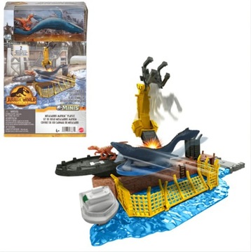 JURASSIC WORLD DINOZAURY FIGURKI MOSASAURUS MAYHEM ATAK MOZOZAURA HFF11