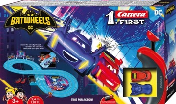 CARRERA FIRST 63047 Tor Samochodowy Batwheels Time for Action 2,4 m
