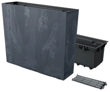 Коробка Urbi Case Beton Effect T DUC600TE, антрацитовая