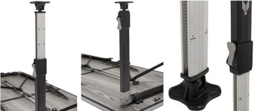 STÓŁ SKŁADANY KEMPINGOWY BRUNNER ELUTOP COMPACK 120x60 cm