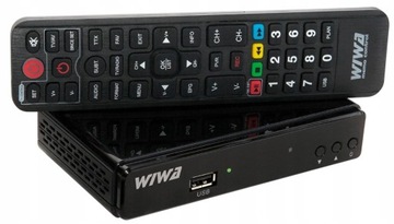 Tuner DVB-T2 Wiwa H.265 NEW LITE DVBT/T2 H,265 HEVC PILOT MEMO