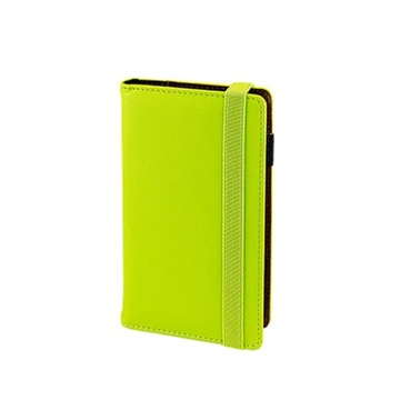 Notes zielony A6 z wymiennym wkładem na gumkę 41B 100 kartek gładki