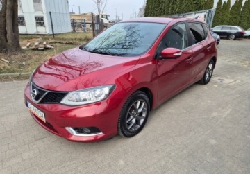 Nissan Pulsar 1.5 dCi 110KM 2014 Nissan Pulsar 1.5DCI navi kamera skora bez rdzy zadbany 1.5 Diesel 110KM