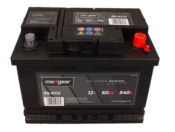Akumulator MAX Gear 60AH 540A