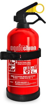 OGNIOCHRON Gaśnica samochodowa 1kg 5 lat + WIESZAK