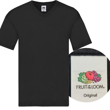 KOSZULKA T-SHIRT W SEREK FRUIT ORIGINAL black XL