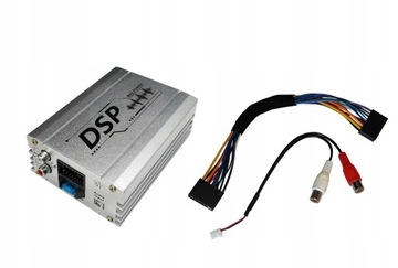 Wzmacniacz dźwięku 4x50W 10 kanałów DSP do radia z android Bluetooth App