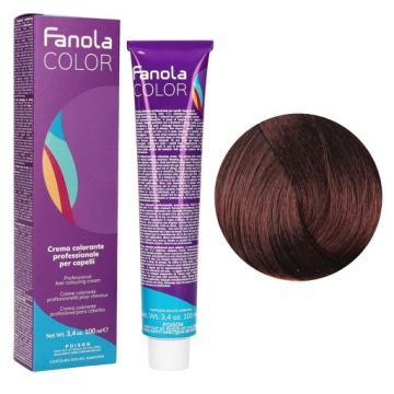 FANOLA 6.4 CREMA COLORE FARBA DO WŁOSÓW 100ML profesjonalna, trwała