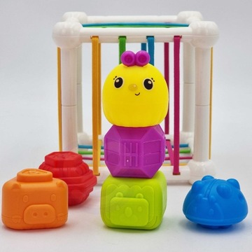 ГИБКИЙ СОРТИРОВЩИК СЕНСОРНЫХ КУБОВ WOOPIE SOUND