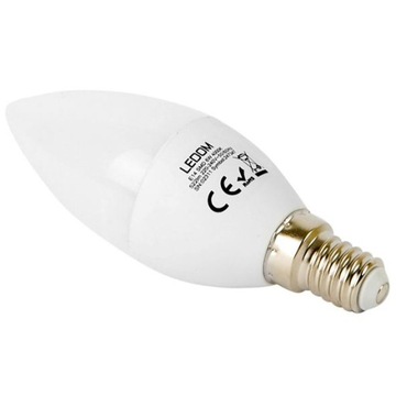 Żarówka E14 LED SMD 6W 230V C37 Neutral 4000K LDM