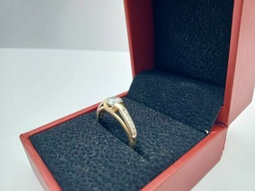 ЧУДЕСНОЕ ЗОЛОТОЕ КОЛЬЦО 2G PR585 R13