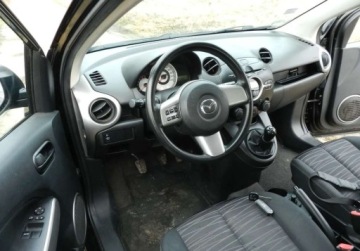Mazda 2 II 2008 Mazda 2 BEZ RDZY sliczna niezawodna tania ekonomiczna. KLIMA 1wlasciciel, zdjęcie 13
