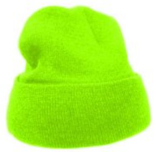 CZAPKA ZIMOWA CIEPŁA WYWIJANA BEANIE JHK SELEDYN