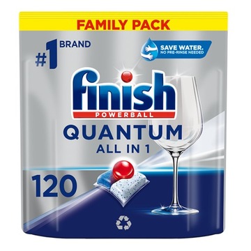 Finish Quantum Капсулы для посудомоечной машины Fresh 2х120 шт.