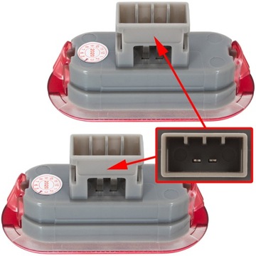 VW GOLF III 3 IV 4 BORA LAMPKI LED DRZWI