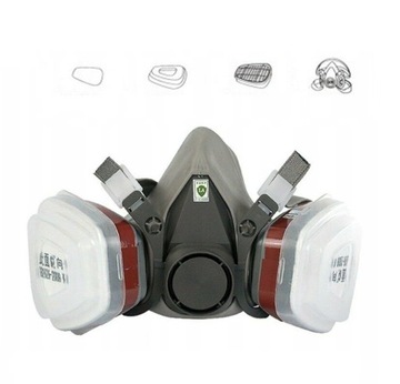 Osłona twarzy 6200 - Respirator Maski zestaw