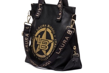 TOREBKA LAURA BIAGGI TORBA SHOPPER A4 LISTONOSZKA