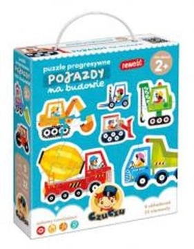 Puzzle progresywne Pojazdy na budowie /Czuczu