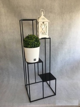 МЕТАЛЛИЧЕСКАЯ ПОДСТАВКА ДЛЯ ЦВЕТОВ НА 4 ЦВЕТА LOFT