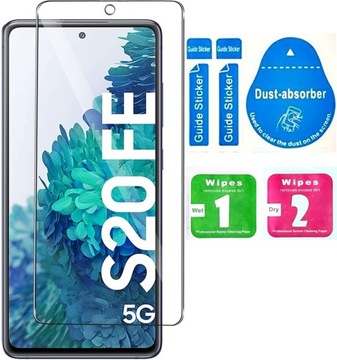 Szkło HARTOWANE PREMIUM z OTWOREM NA APARAT do Samsung Galaxy S20 FE