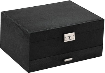 SZKATUŁKA NA BIŻUTERIĘ KUFEREK ORGANIZER ELEGAN CZ