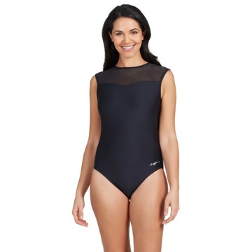 Kostium kąpielowy damski Zoggs BK Mesh Front 44