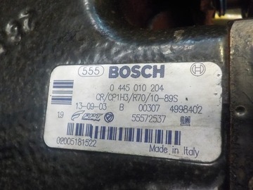 CORSA D MERIVA B 1.3 CDTI 14R 75KM ČERPADLO VSTŘIKOVAČE 0445010204 55572537