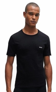 Koszulka męska T shirt HUGO BOSS 3pack 3pak 3 szt koszulki bawełniane