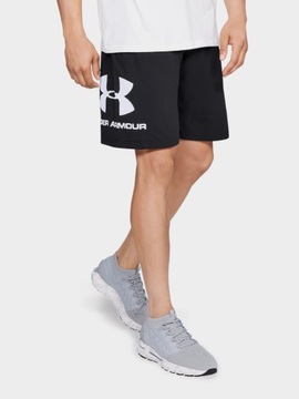 KRÓTKIE SPODENKI MĘSKIE UNDER ARMOUR SZORTY SPORTOWE BAWEŁNA 1329300-001