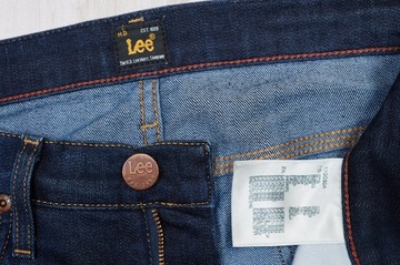 LEE LUKE SLIM JEANS spodnie męskie PREMIUM 30/32 pas 76