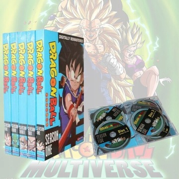 ПОЛНАЯ СЕРИЯ DRAGON BALL, СЕЗОНЫ 1–5 (25 DVD)