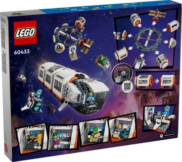 LEGO CITY SPACE 60433 MODUŁOWA STACJA KOSMICZNA