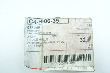 USZCZELNIACZ 28X42X5 Uszczelniacz wału, wałek rozrządu ELRING 073.890