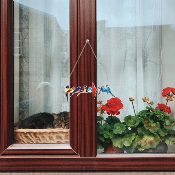 Декорации птиц Витражи Птицы Скульптура из проволоки