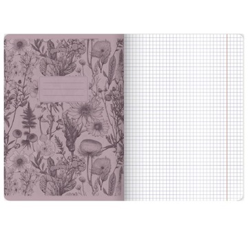 БЛОКНОТ TOP 2000 А5 60 СТРАНИЦ GRID SOFT TOUCH OWL + КРЫШКА для блокнота