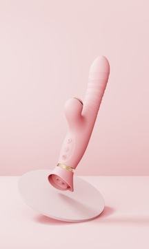 Zalo Rose Thruster Клубнично-розовый пульсатор