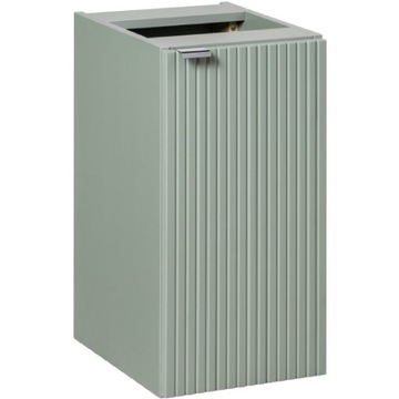 SZAŁWIOWA szafka pod blat 30 cm LINE REED GREEN 81-30-1D RYFLOWANY front