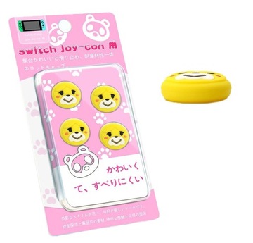4x GUMKI NAKŁADKI SWITCH / SWITCH OLED Lite Animal Crossing Isabelle