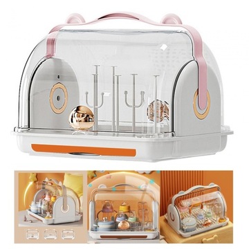 Ящик для хранения детской бутылочки, оранжевый