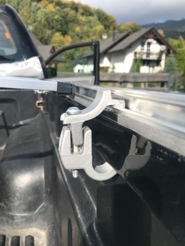 Установка короба рольставни на бокс Toyota Hilux 05-15