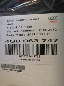 Комплект держателя планшета RSE Audi 4F0051700B