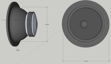 Розетка (-30%) Широкополосный динамик 200 Гц – 20 кГц